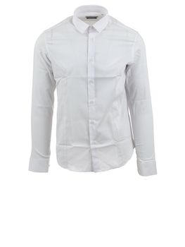 Camicia Daniele Alessandrini C1614B10944 2 da uomo bianca.