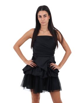 Abito Rinascimento CFC0130374003 da donna nero.