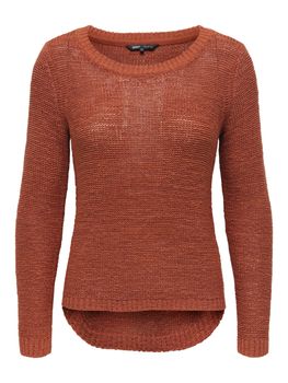 Maglioncino Only 15113356 GEENA XO L/S da donna arancio.
