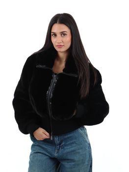 Giubbino Pinko 107040 A3E7 da donna nero,