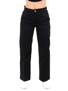 Pantalone Yes Zee P335 FS00 da donna nero.