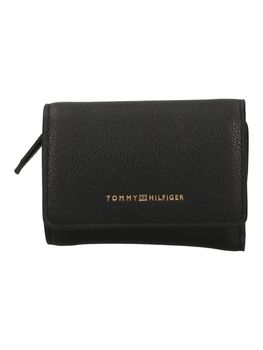 Portafoglio Tommy Jeans AW0AW17477 da donna nero.