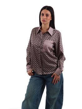 Camicia Liu Jo WF6198TS531 da donna big auberg geom sm.