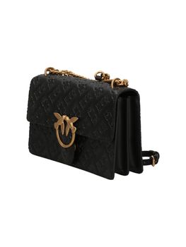 Tracolla Pinko 100941 A1YB da donna nero+oro.