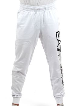 Pantalone EA7 7M000571 AF13512 da uomo bianco+nero.