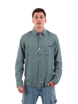 Camicia Calvin Klein LV04RF121G da uomo azzurra.