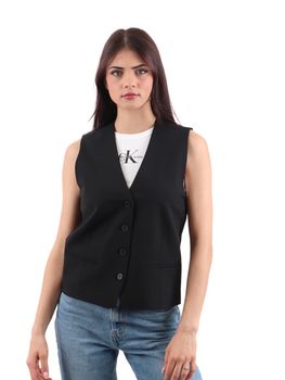 Gilet Calvin Klein J20J225022 da donna nero