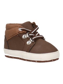 Scarpa da culla Chicco 01068022 ANKLE BOOT OSTIK da neonato brown.