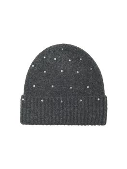 Cappello Only Kids CHYNA LIFE KNIT 15354182 da bambina grigio.
