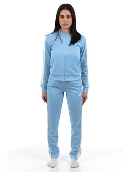 Tuta Adidas JF3382 da donna celeste.