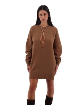 Abito Elisabetta Franchi AM23T66E2 da donna daino.