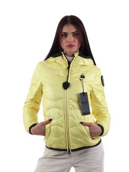 Piumino Blauer BLDC03006 06950 da donna giallo.