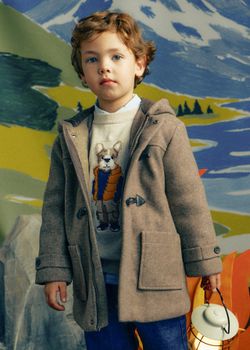 Trench Mayoral 4472 da bambino cacao vig.