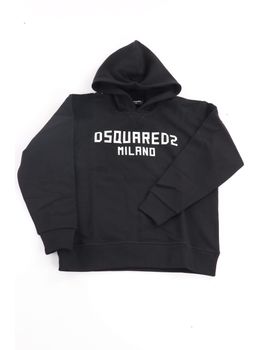 Felpa Dsquared2 DQ3184 D0A9U da ragazzo nera.