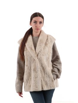 Gilet Tavus Milano 25219 da donna blosson beige.