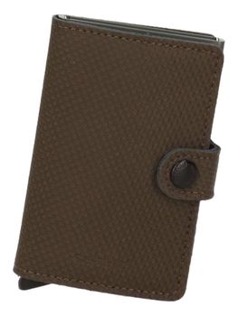 Portacarte Secrid MCA CARBON unisex adulti khaki.