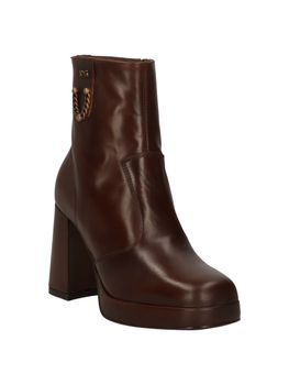 Stivaletto Nero Giardini I410907D DELEVATO da donna beige.