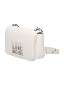 Tracolla Love Moschino JC4254PP0MKD0 da donna bianca.