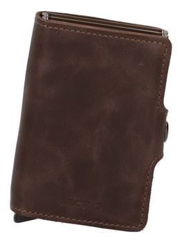 Portacarte Secrid TV VINTAGE unisex adulti chocolate.