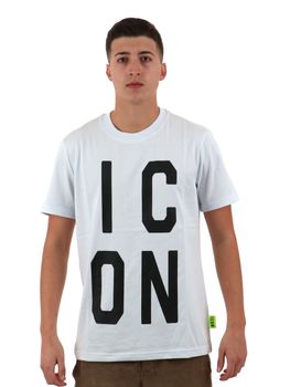 T-shirt Icon ICUS2S5T023 da uomo bianca.