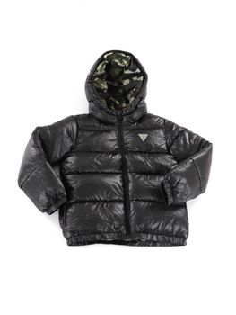 Giubbino Guess L6YL01 W2655 da bambino nero.