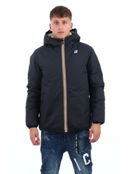 Giubbotto K-Way K21515W da uomo nero.