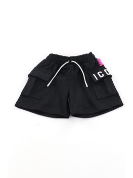 Shorts Icon IGSH00537 da bambina neri.