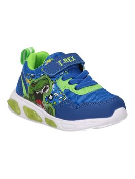 Sneakers Fumetto S8020213T T-Rex da bambino blu.