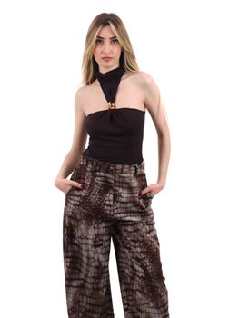 Body Elisabetta Franchi BO01761E2 da donna chocolate.