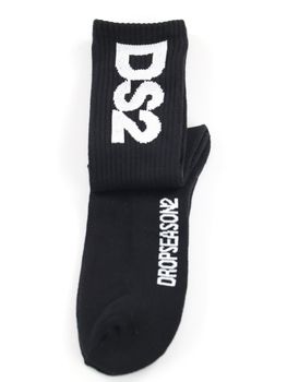 Calzini DropSeason2 DS2SS25C01 da uomo neri.