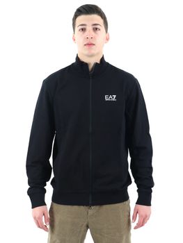 Felpa EA7 8NPM31 PJVRZ da uomo nera.