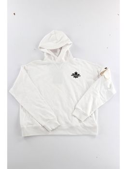 Felpa Dsquared2 DQ2735 D0AC6 da ragazzo bianca.
