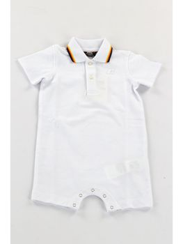 Tutina K-Way K71373W001 da neonato bianca.
