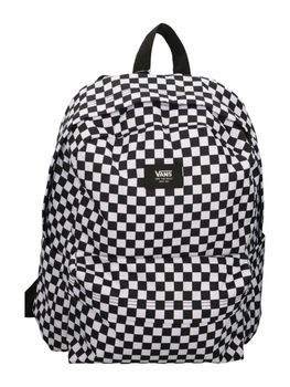 Zaino Vans 508164 000H4X da bambini nero e bianco.
