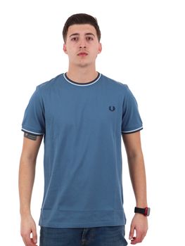 Fred Perry Felpa Girocollo Marrone Girocollo con Logo - M7535 - IMaurizio