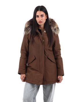 Giubbotto Woolrich CFWWOU0538FBUT da donna brown.