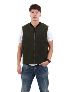 Gilet Yos COWBOY CINCINNATI da uomo loden.