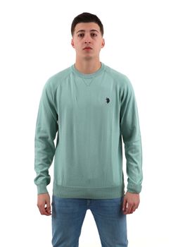 Maglia U.S Polo ASSN 173008 0000185 da uomo celeste.