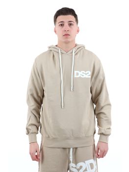 Felpa Dropseason2 SS26274 da uomo sabbia.
