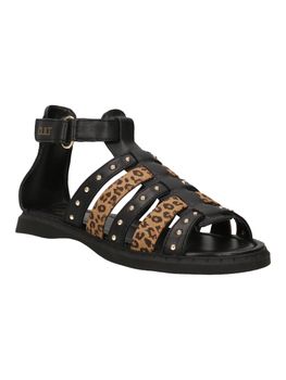 Sandalo Cult T-652 da bambina nero+beige.