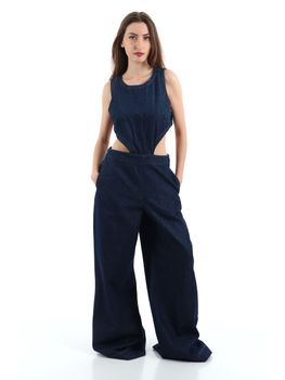 Tuta Colcci 540101467 da donna indigo.
