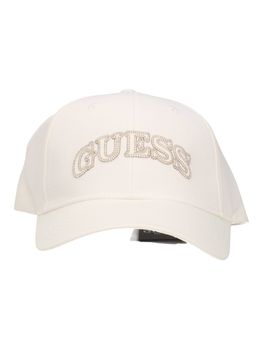 Cappello Guess M6GZ08 W2057 da uomo bianco.