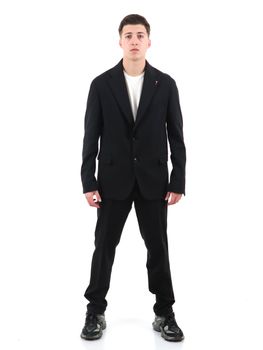 Abito Mulish AB4900 da uomo nero.