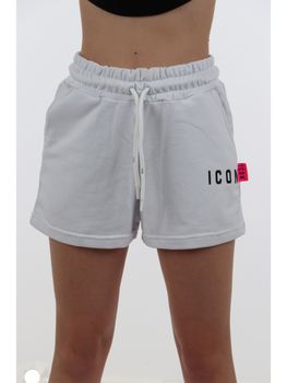 Short Icon ICDS2S5B001 da donna bianco.