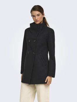 Cappotto Only 15373119 da donna black.