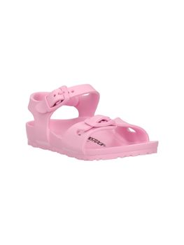 Sandalo Birkenstock 1027412 RIO KIDS da bambina rosa.