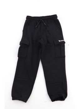 Pantalone Disclaimer 58403 da bambino nero.