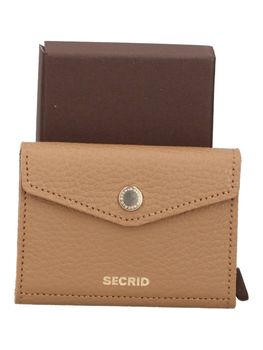 Portacarte Secrid EPE PEBBLE unisex cappuccino.