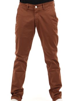 Pantalone Daniele Alessandrini PF005F1144 73 da uomo marrone.