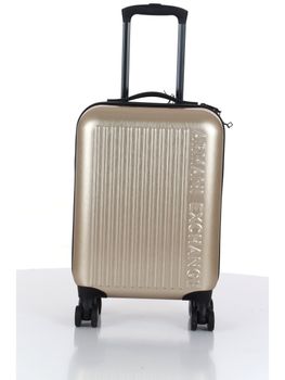Trolley Armani Exchange XW002233 AF21472 unisex adulti gold.